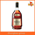 Guangzhou Hersteller Flexo Druck wasserdicht metallisierte benutzerdefinierte Klebstoff Brandy Flasche Etikett